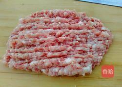 猪肉香菇小白菜馅馅饼的做法图解2