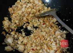 咸蛋黄炒豆渣的做法图解9