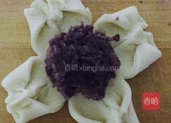 豆沙花包的做法图解5