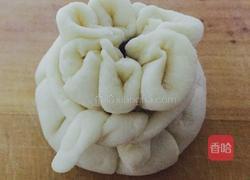 豆沙花包的做法图解7
