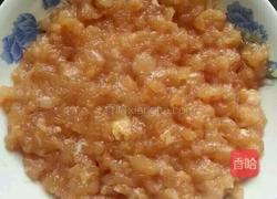 鸡肉狮子头的做法图解2