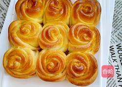 玫瑰花面包（手揉版）的做法图解11