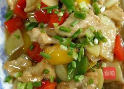 彩椒炒肉片的做法图解3