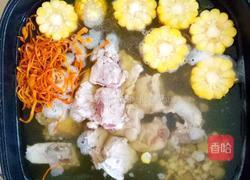 虫草花干贝玉米汤的做法图解7