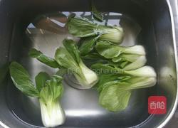 香菇油菜的做法图解1