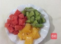 缤纷水果小圆子的做法图解4