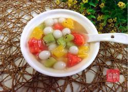 缤纷水果小圆子的做法图解9