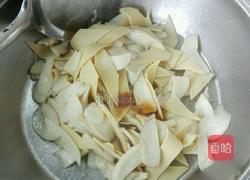 杏鲍菇炒豆皮～家常菜的做法图解6