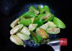 紫苏焖绿茄子的做法图解2