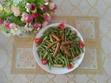 素炒香干豆角