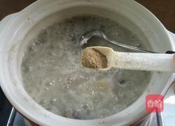 皮蛋瘦肉粥的做法图解13