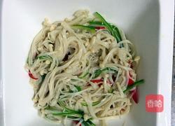 凉拌金针菇的做法图解3