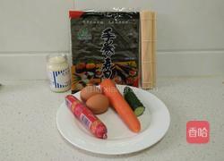 沙拉紫菜包饭的做法图解1