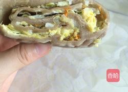 荞面南瓜花馅饼的做法图解8