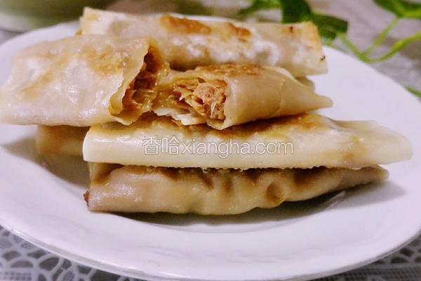 馄饨皮锅贴的做法 菜谱 香哈网