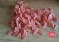 火腿炒饭的做法图解2