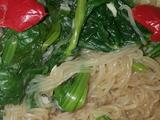 粉丝拌油菜
