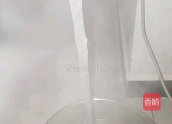 粉丝拌油菜的做法图解2