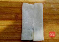 豆沙春卷的做法图解5
