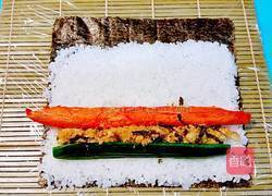 蟹肉棒肉鬆壽司的做法图解6