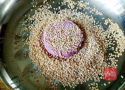 芝麻紫薯蒸饼的做法图解4