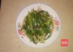 炒油麦菜！的做法图解4