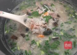 皮蛋瘦肉粥的做法图解11