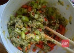 槐花粗粮烙饼的做法图解6