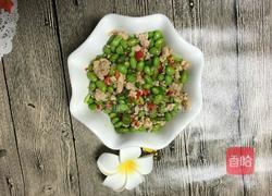 毛豆炒肉末的做法图解12