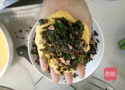 蒜香苋菜玉米饼的做法图解8
