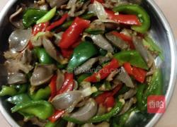 鸭胗爆炒双椒（脆口超香）的做法图解10