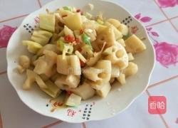凉拌酸辣藕丁的做法图解6