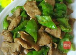 青椒炒牛肉的做法图解5