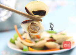 锡纸烤白贝的做法图解2