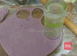 玫瑰紫薯包的做法图解4