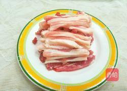 红薯梗炒五花肉的做法图解5
