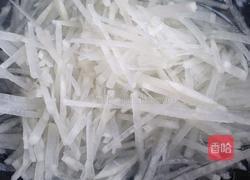 醋溜白萝卜的做法图解2