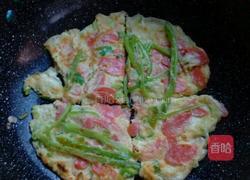 青椒鸡蛋饼的做法图解5