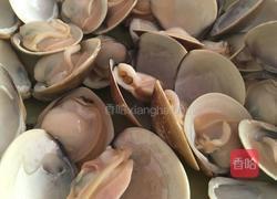 沙白蒸水蛋的做法图解2