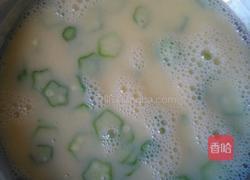 黄秋葵蒸蛋羹的做法图解7