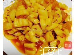 酸甜莲藕的做法图解7