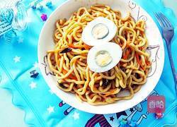 蔬菜炒面的做法图解8