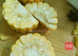 玉米烧排骨的做法图解3