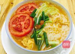 西红柿鸡蛋粉干的做法图解3