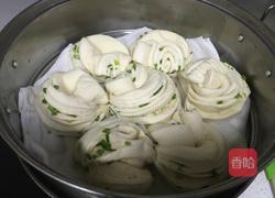 葱香花卷的做法图解15