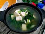 青菜豆腐汤