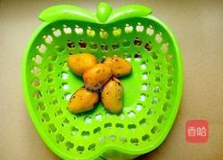 蒸豆腐和芒果的做法图解1