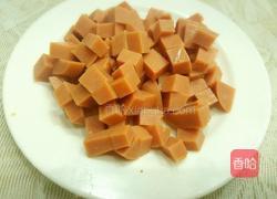 瓜子仁玉米粒炒火腿的做法图解4