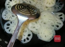 凉拌藕片的做法图解2