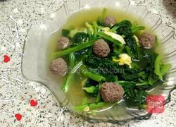 芥菜肉丸鸡蛋汤的做法图解7
